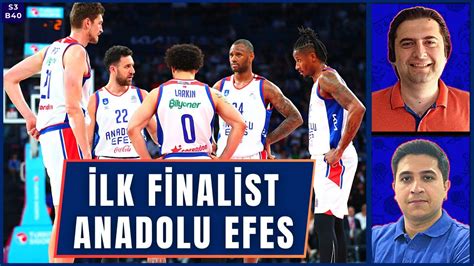 Anadolu Efes keeps play.